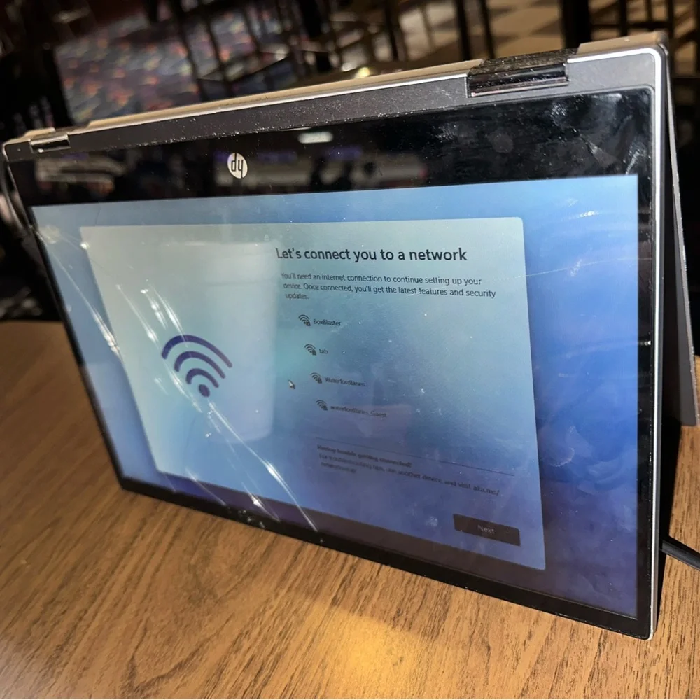 HP Pavilion Laptop Black and Silver
